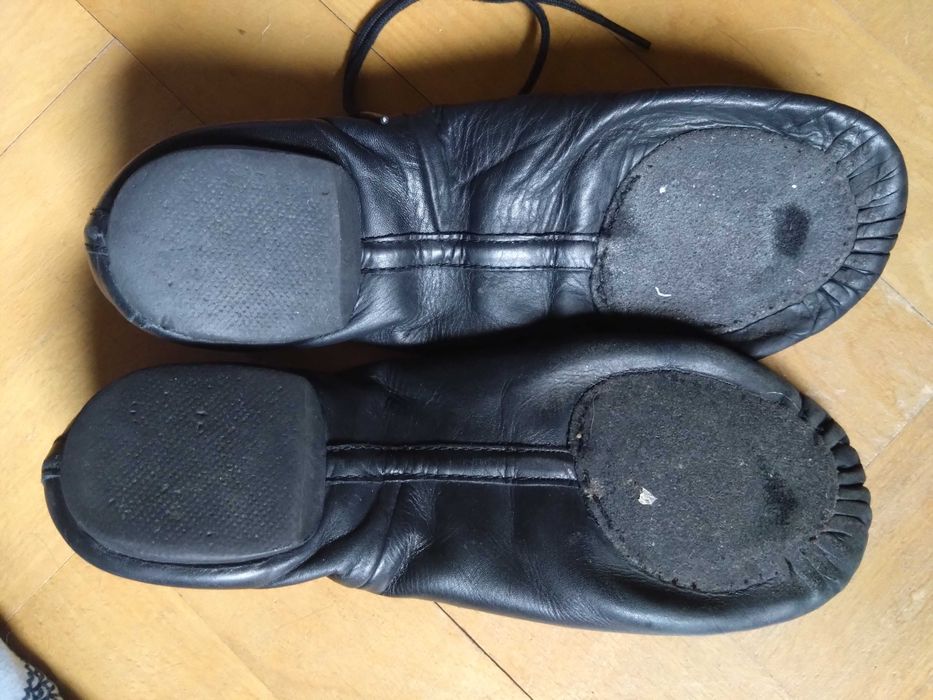 Jazzówki buty do tańca skórzane 38