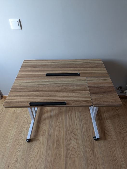 Mesa secretária ajustável L80cm x P60cm