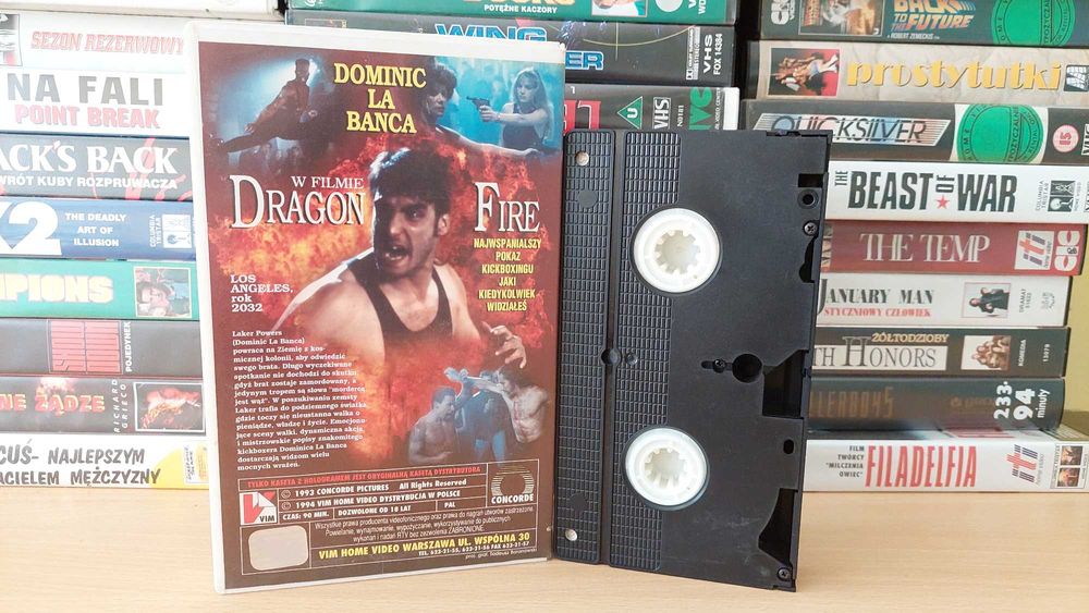 Ognisty Smok - (Dragon Fire) - VHS