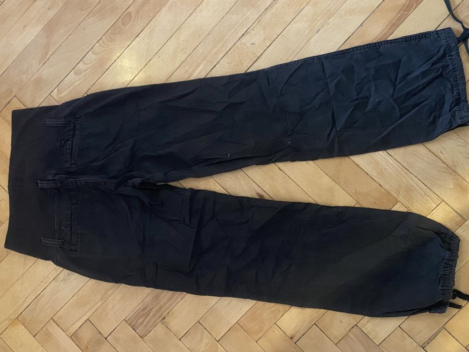 LK & JNS spodnie ciążowe bawełna khaki brązowe