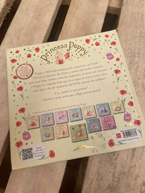 Livro Princesa Poppy, Casamento de Sonho – Janey Louise Jones