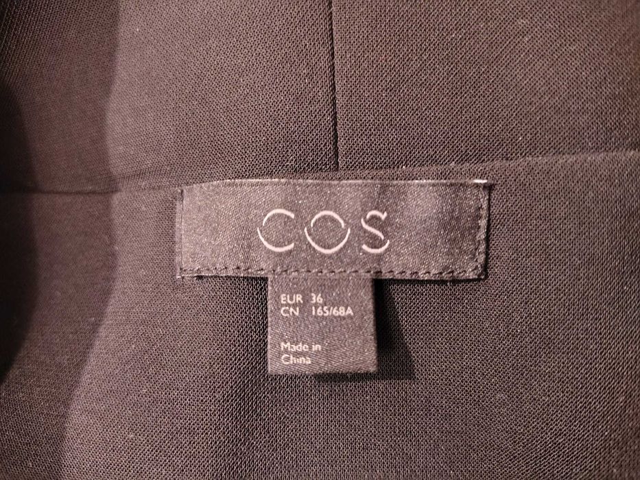 Czarne kuloty z wysokim stanem rozm.36 (COS)