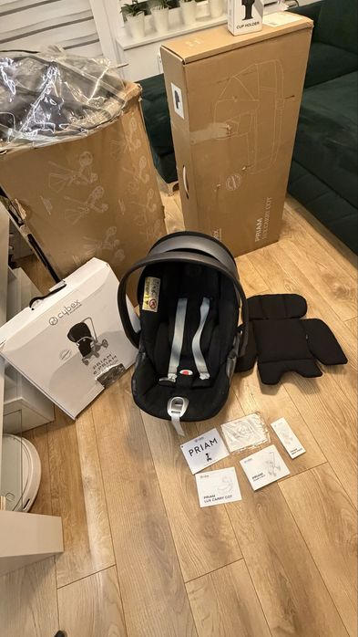 Cybex Priam Rosegold  NOWA gondola w folii +spacerówka używana