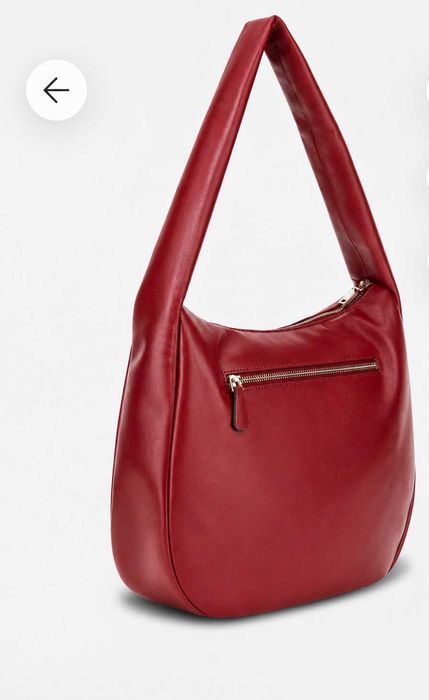 Mala GUESS Hobo de Ombro — Vermelho Bordeaux