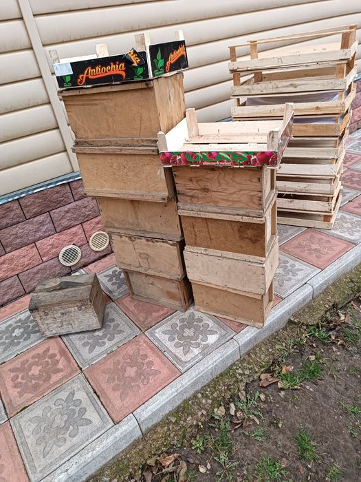 Продаю ящики деревяные и фанерные, а также почтовые б/у.