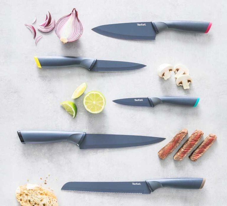 Набір ножів кухонних Tefal Fresh Kitchen K122S504 Набор ножей Тефаль