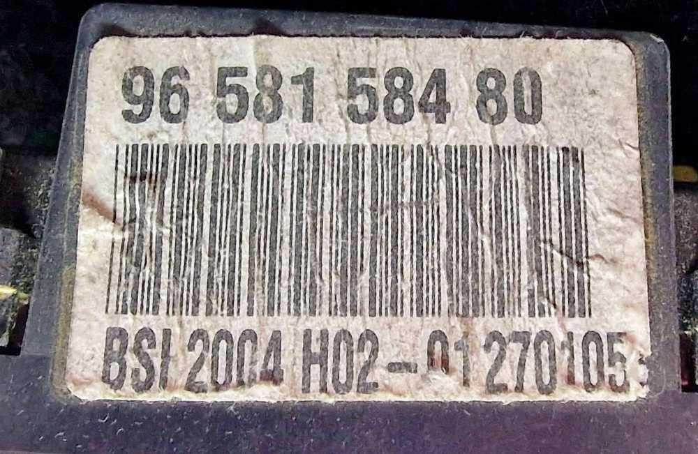Caixa Fusíveis / SAM / BSI 9658158480 - CITROËN C4 I