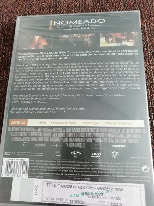 DVDs -Grandes filmes Expresso :