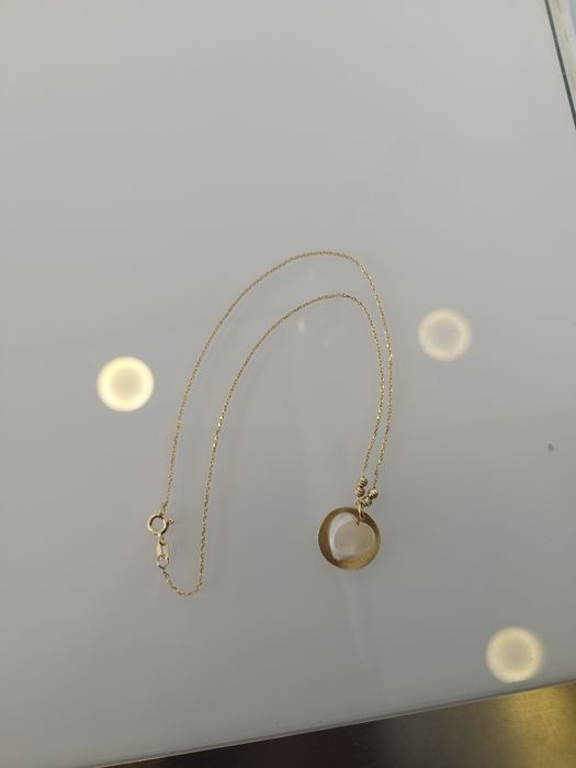Fio dourado em prata 925