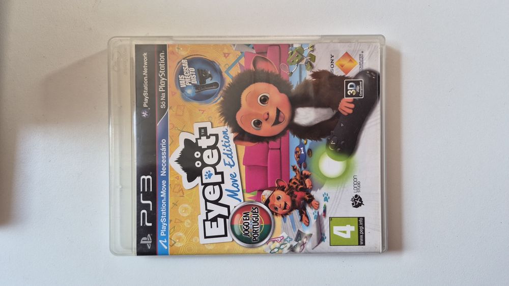 Jogo Ps3 EyePet Move Edition