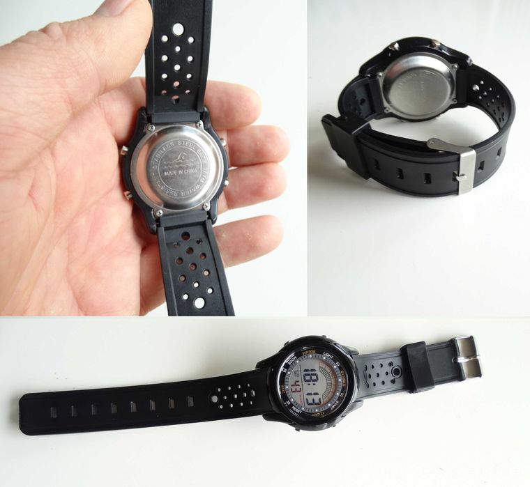 Damski zegarek cyfrowy Synoke sportowy elektroniczny stoper datownik