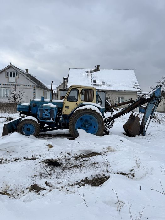 ЮМЗ-6 екскаватор 1973 рік, з відвалом, робочий стан