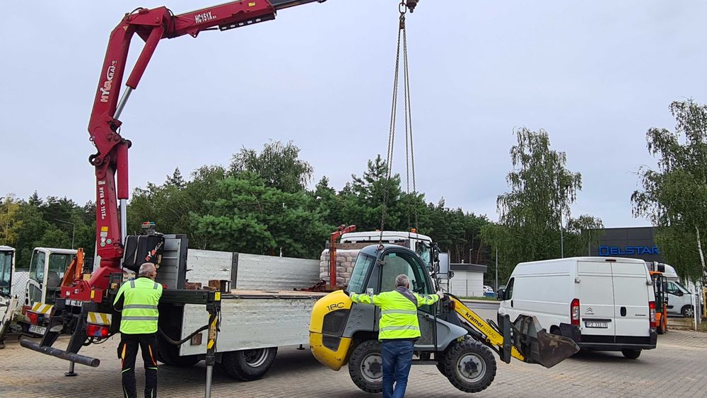 Wynajem Miniładowarka przegubowa DOSTAWA mini ładowarka Wypożyczalnia