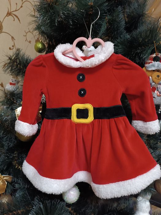 Продам новогоднее платье для девочки 56-62 размер