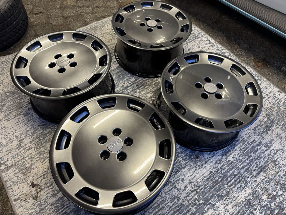 Felgi Audi A8 W12 D2 monoblock 5 szt po renowacji grafit 18’ 8J ET48