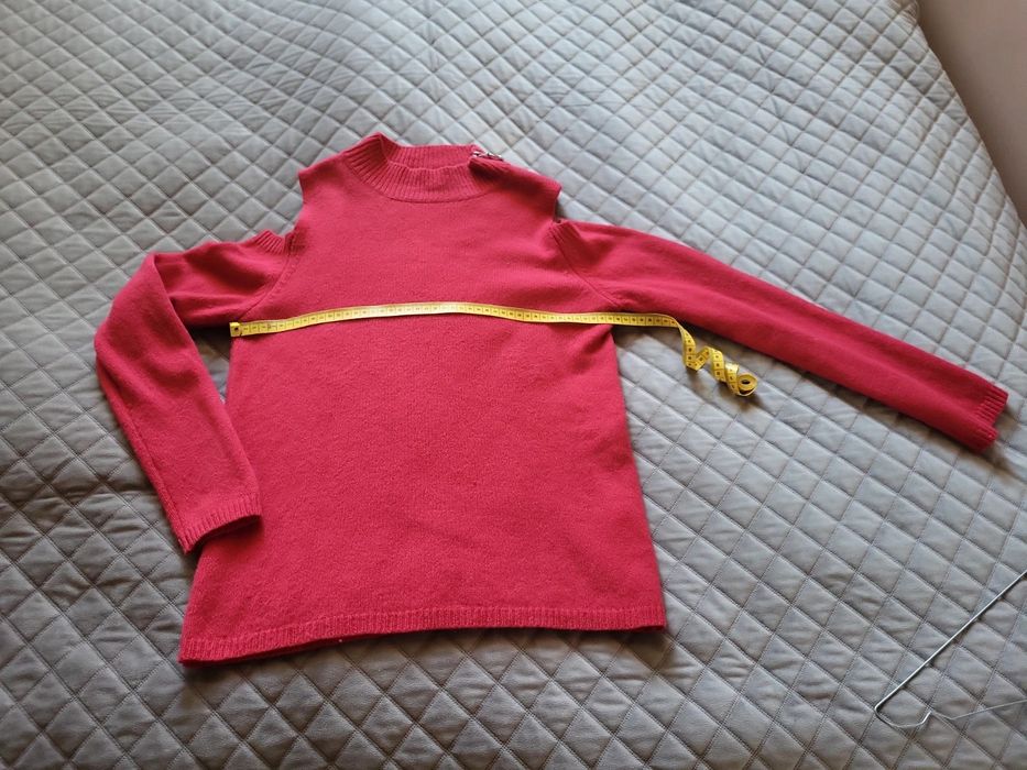 Sweter SOLAR malinowy