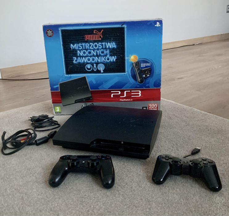 Konsola PS3 Play Station3 + 2pady + 2 gry Spawna