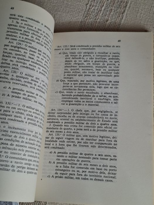 Código de Justiça Militar e Regulamento de Disciplina