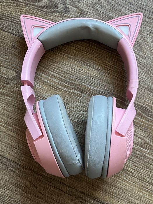 Навушники Razer Kraken Kitty V2 рожеві бездротові Bluetooth