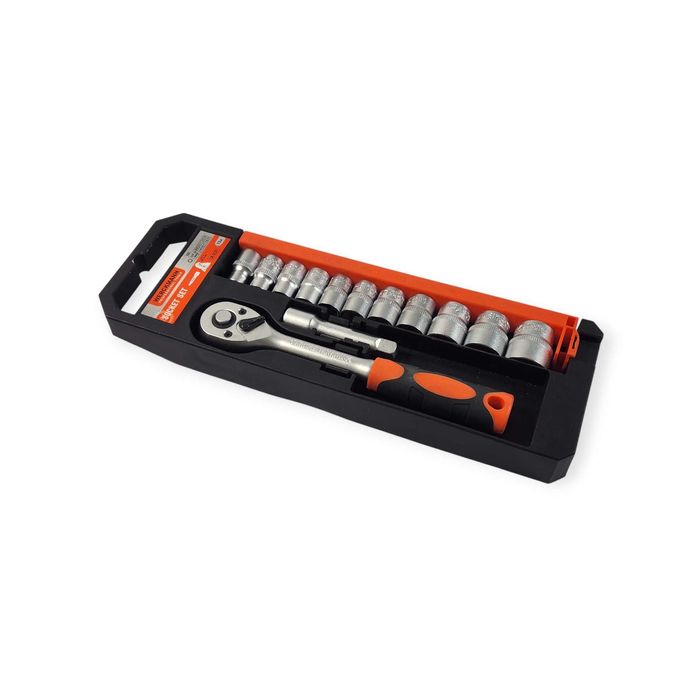 Grzechotka z kluczami nasadowymi WERCKMANN 13 elementów