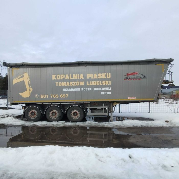 Kempf wywrotka 47,5 m3. 2018 r