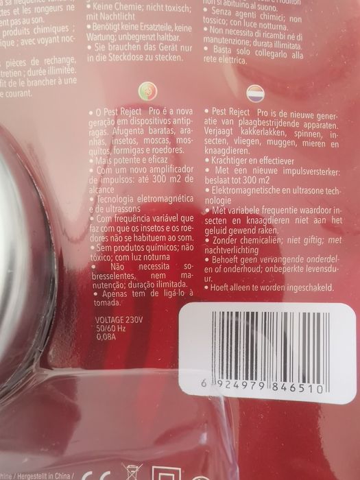 2 Repelentes de insectos - Pest Reject Pro