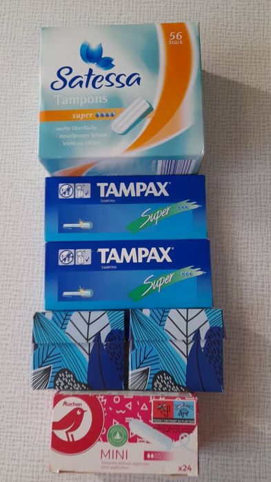 Тампони  жіночі.