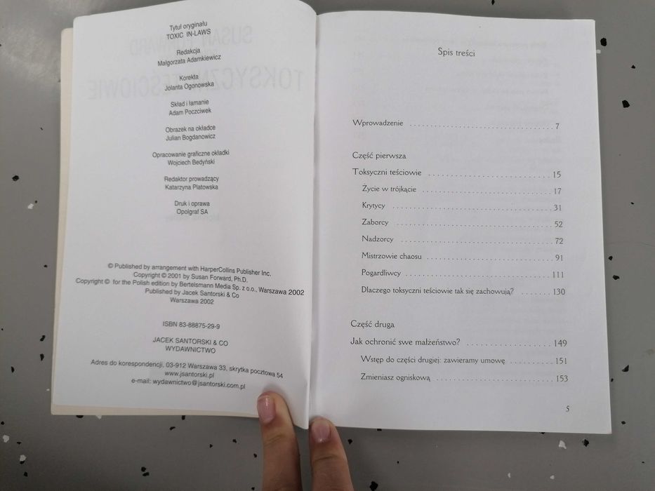 Toksyczni teściowie Susan Forward