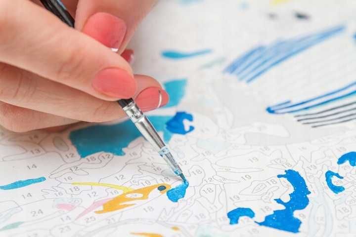 Malowanie po Numerach Obraz Baletnica Balet 40x50