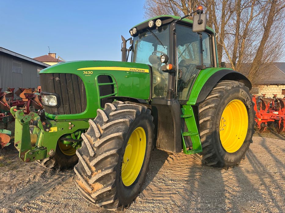 Ciagnik john deere 7430 tuz wom stan idealny