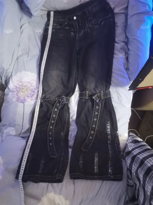 Штаны клеш, вайпер, у2к