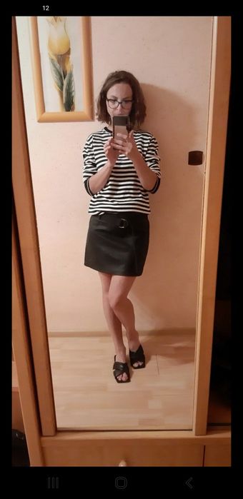spódnica eko skóra rozm. s 36 m 38