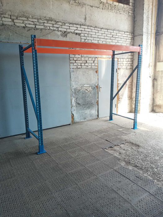 Палетні приставні стелажі б/у