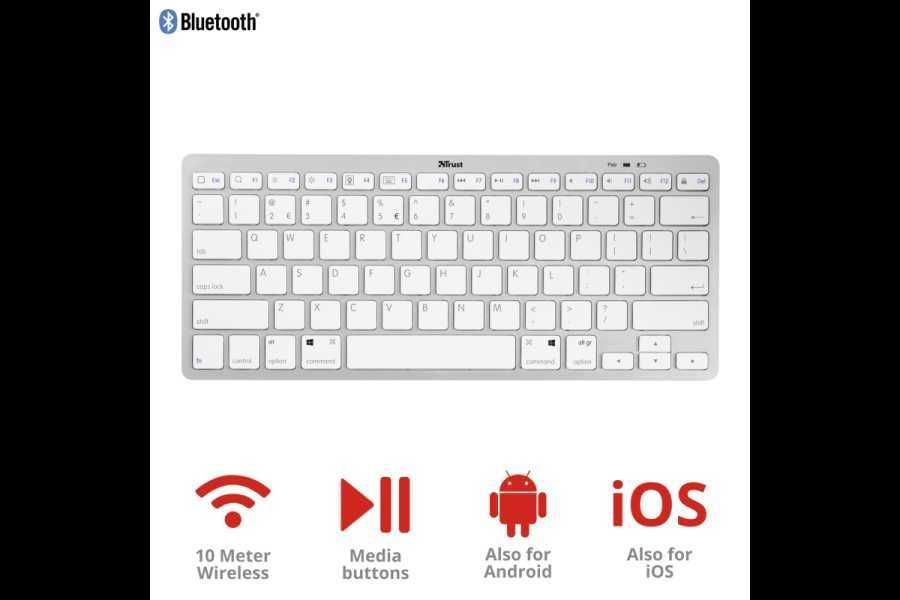Бездротова клавіатура Trust Nado Bluetooth (23746)
