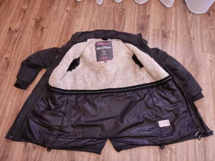 Куртка парка зимняя женская Superdry+MicroFibre Япония.