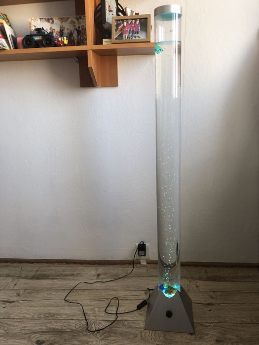 Lampa zswiecsca z rybkami- stan dobry