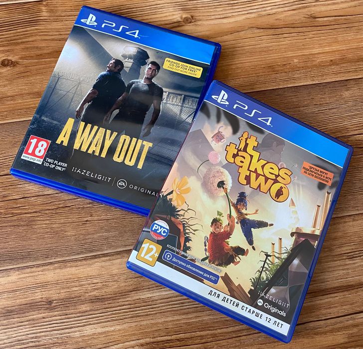 Sony PS4: Знание Сила, Hellblade, A Way Out, FarCry, It Takes Two