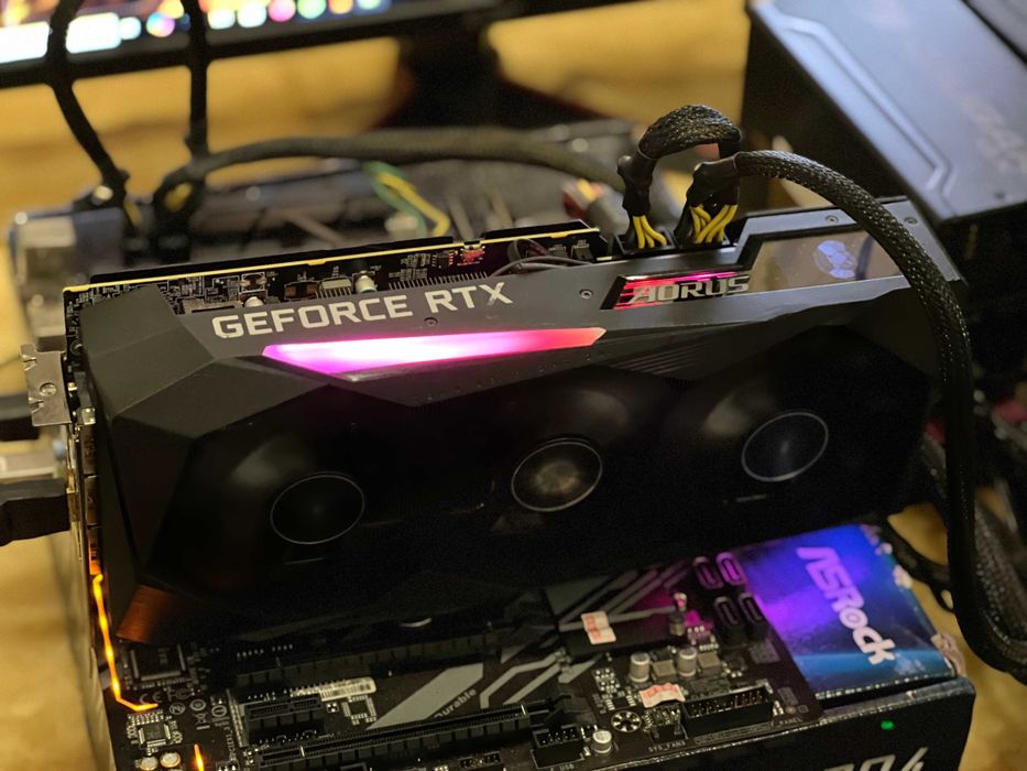 (310$) Видеокарта элитная GIGABYTE RTX 3070 8Gb AORUS (+Гарантия)