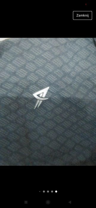 Legginsy sportowe szare ombre workout idealne na siłownię