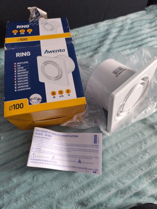Wentylator łazienkowy RING Awenta