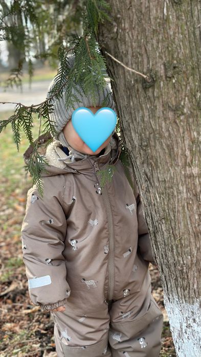 Дитячий зимовий комбінезон h&m