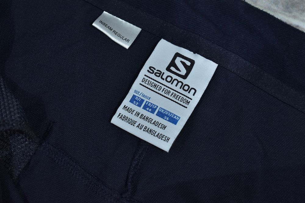 Salomon Męskie Spodnie Trekkingowe Softshell Shield 52