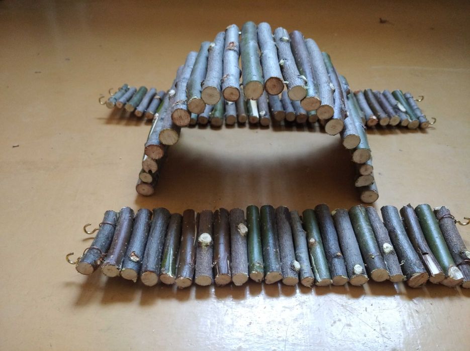 Мостик, лесенка, сенники для грызунов.