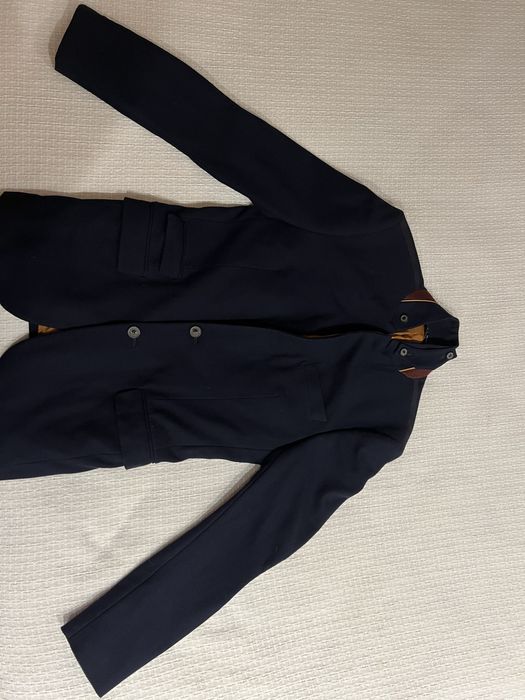Blazer azul escufo da Zara tamanho 48/38