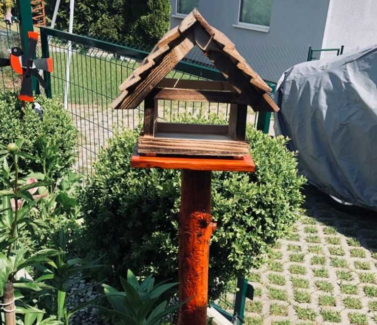Karmnik dla ptaków budka dekoracja ogród taras dom