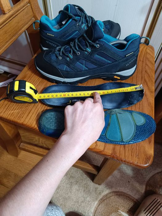 Шкіряні трекінгові кросівки 46 Nord Waterproof із підошвою Vibram Romania оригінал 40р