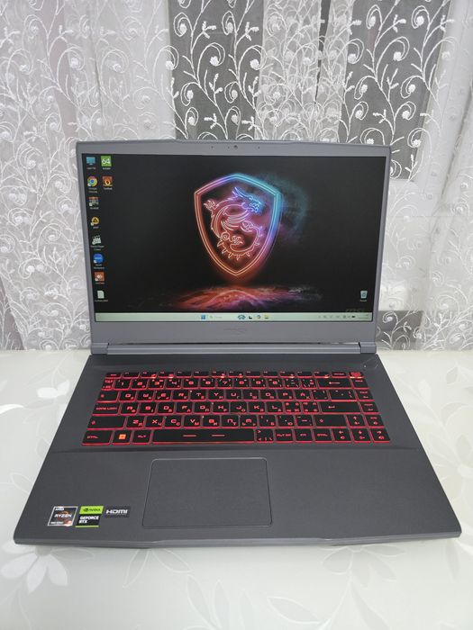 Як новий MSi/144Hz/Ryzen 5 7535HS/RTX 2050/SSD:512/DDR5
