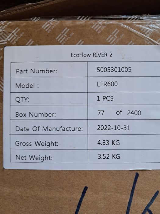 Ecoflow River 2. 300/600вт