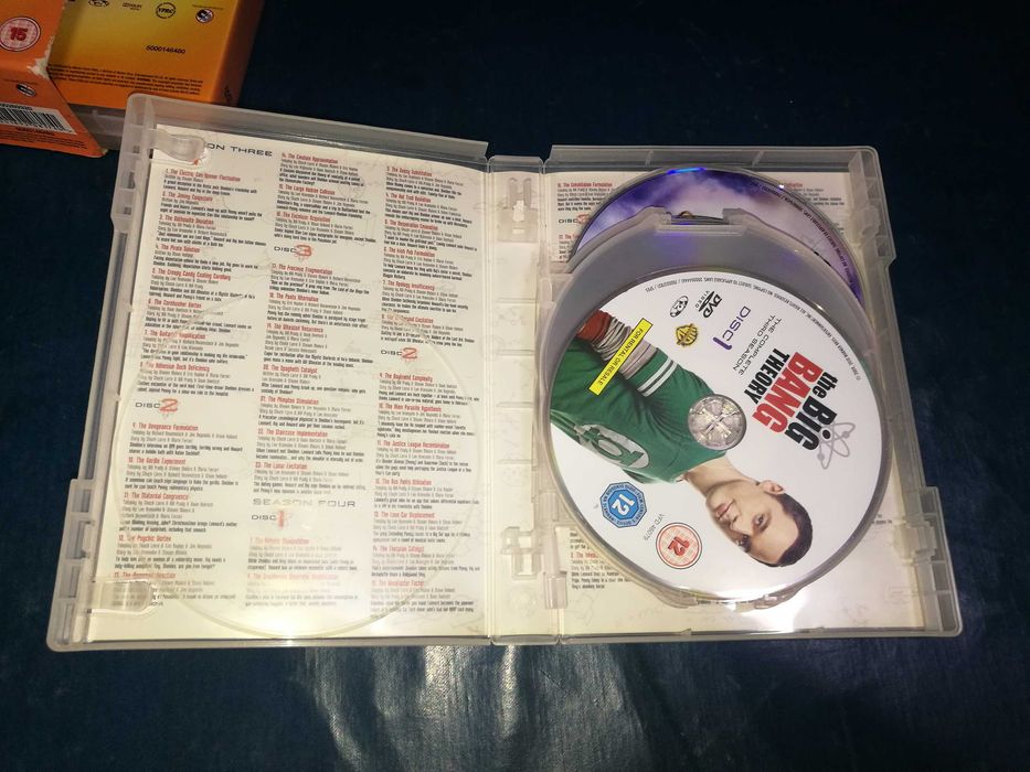 THE BIG BANG THEORY - SEASON 1-2-3-4-5 DVD (LEGENDAGEM EM iNGLÊS)