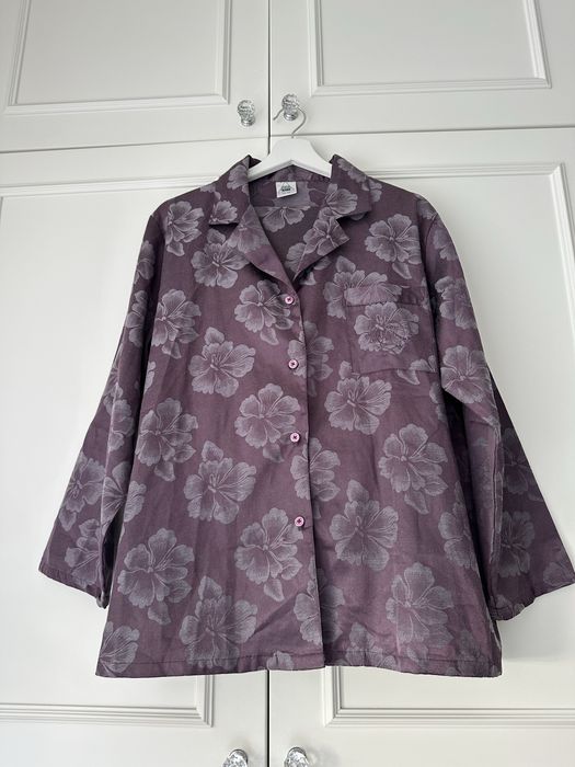 Przepiekna koszula ze spodniami/ pizama vintage L/XL